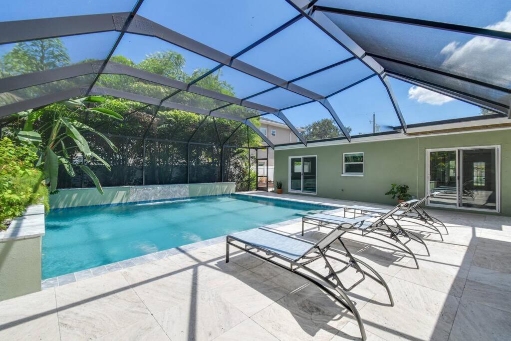 Luxury Home In The Heart Of South Tampa & Pool! 외부 사진